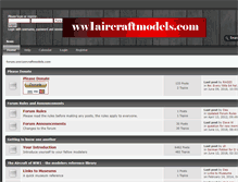 Tablet Screenshot of forum.ww1aircraftmodels.com